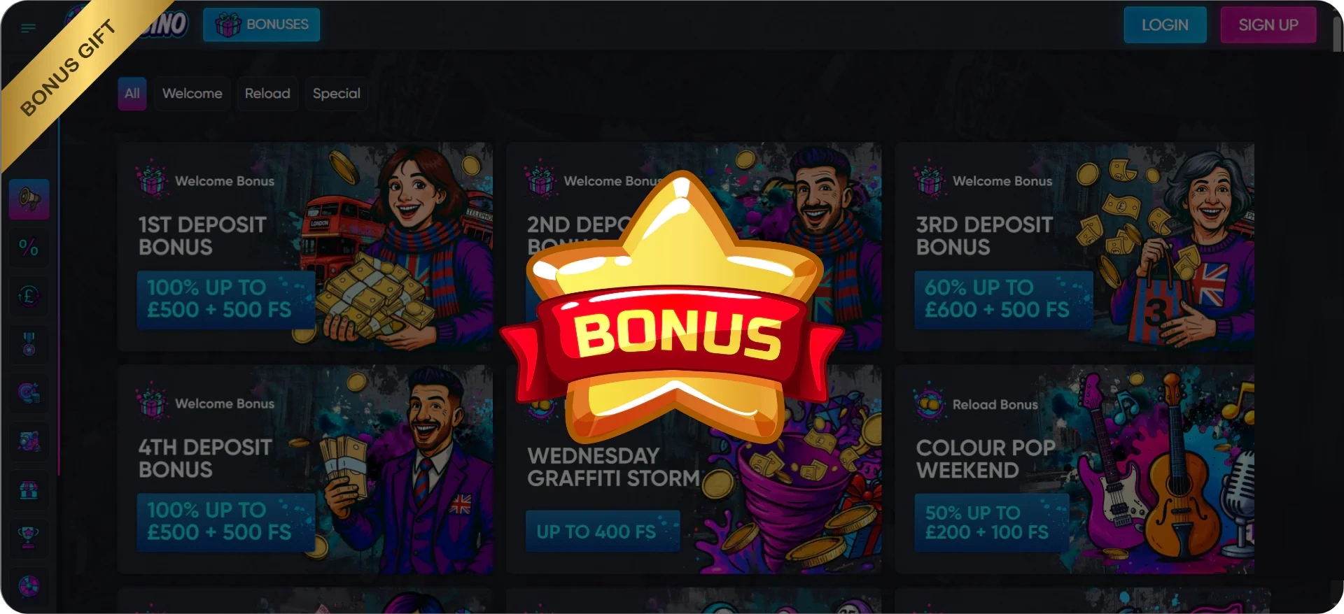 Britsino casino bonus offers overview