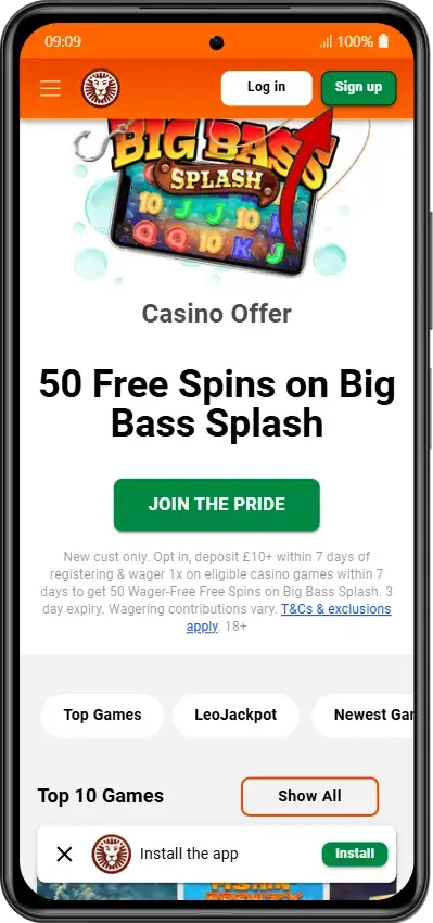 maestro sign up