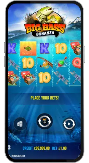 Fish Symbol and Rod Feature