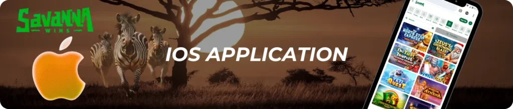 savanna wins iOS Application