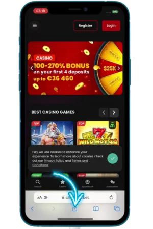 Share button